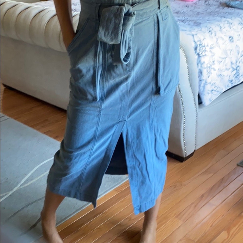 Free people Denim skirt size 2